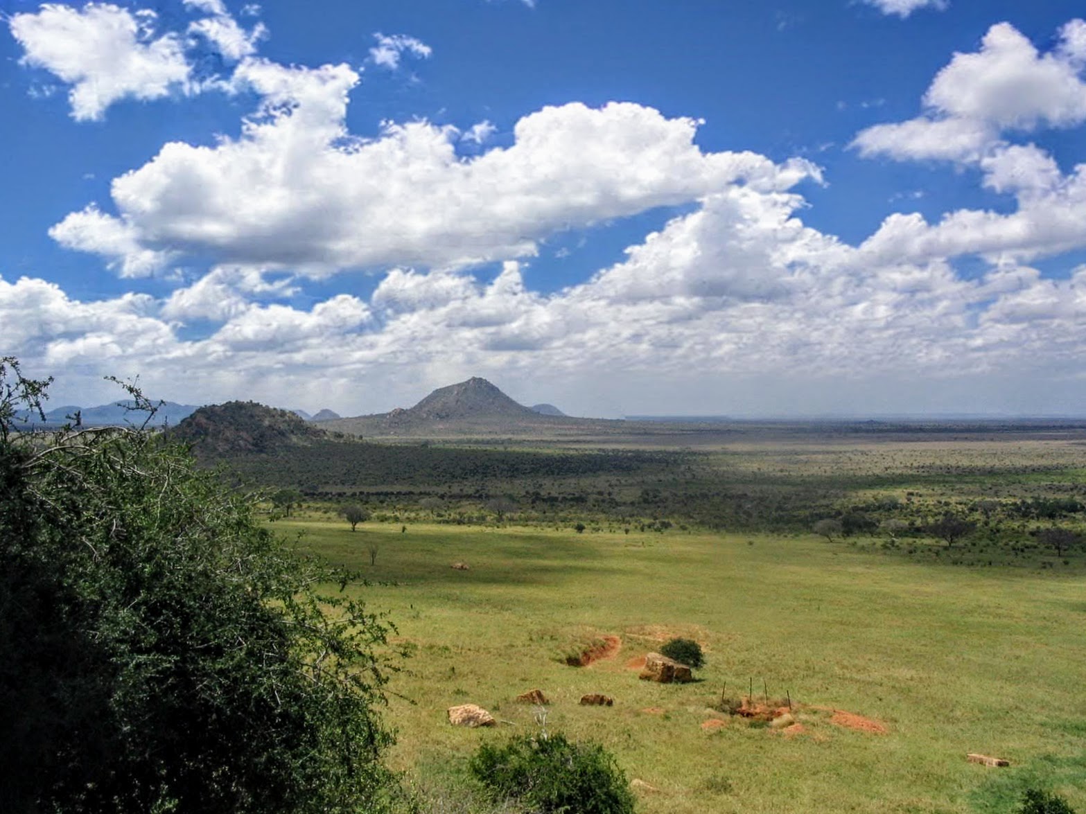 Tsavo East - Voi Lodge View